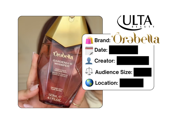 Spotted: Orebella x Ulta Beauty in a new paid collab