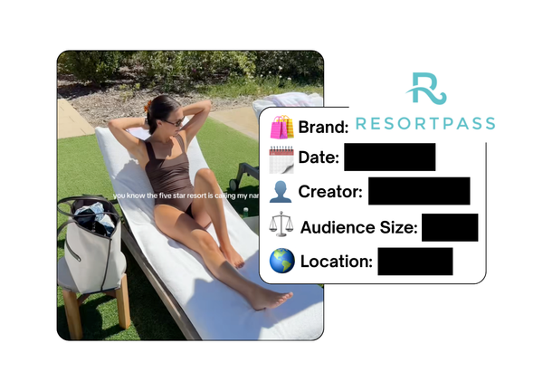Spotted: Resort Pass in a new paid collab