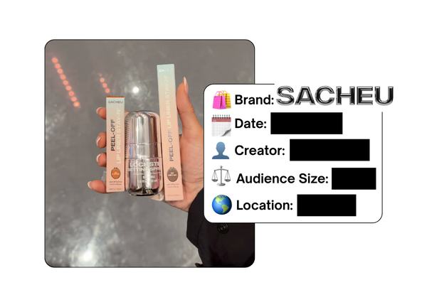 Spotted: SACHEU in a new paid collab
