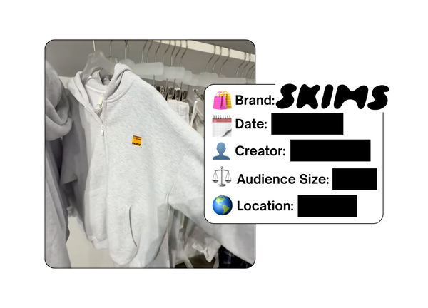 Spotted: Skims in a new paid collab