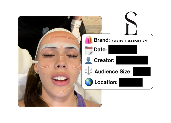 Spotted: Skin Laundry in a new paid collab