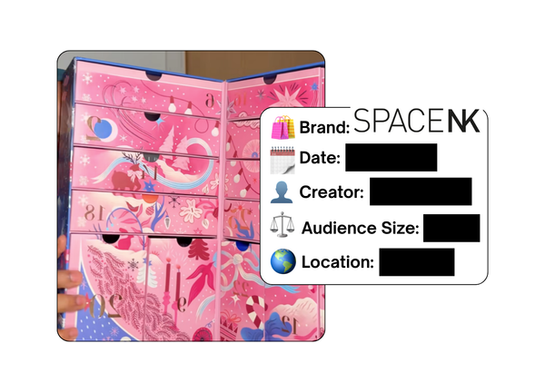 Spotted: Space NK in a new paid collab