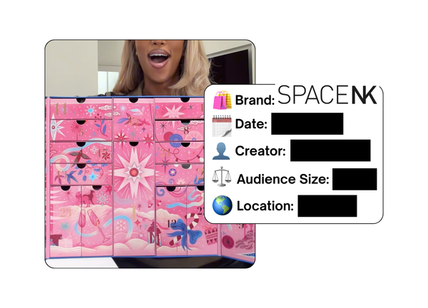 Spotted: Space NK in a new paid collab