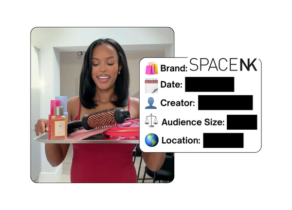 Spotted: Space NK in a new paid collab