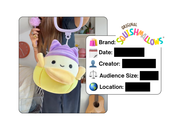 Spotted: Squishmallows in a new paid collab