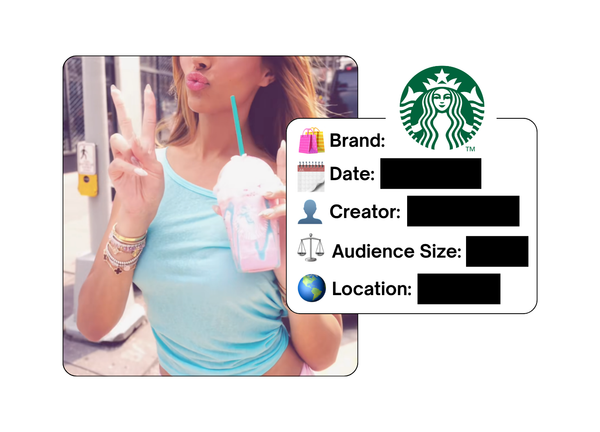 Spotted: Starbucks in a new paid collab