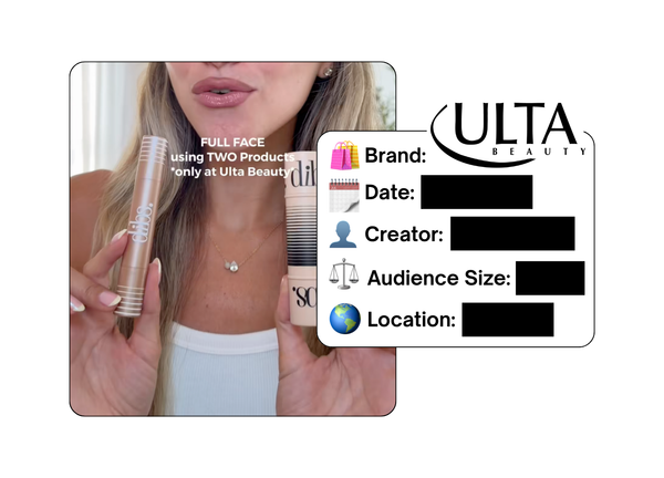 Spotted: Ulta Beauty in a new paid collab