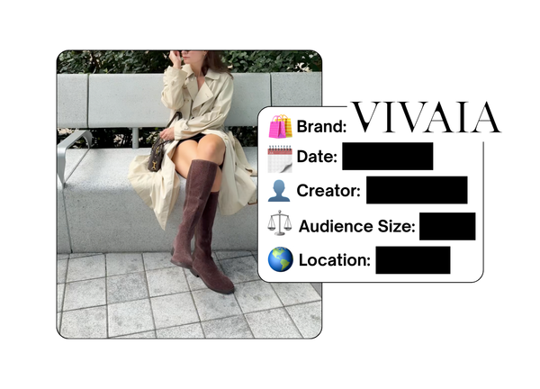 Spotted: VIVAIA in a new paid collab