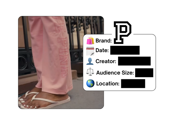 Spotted: VS Pink in a new paid collab