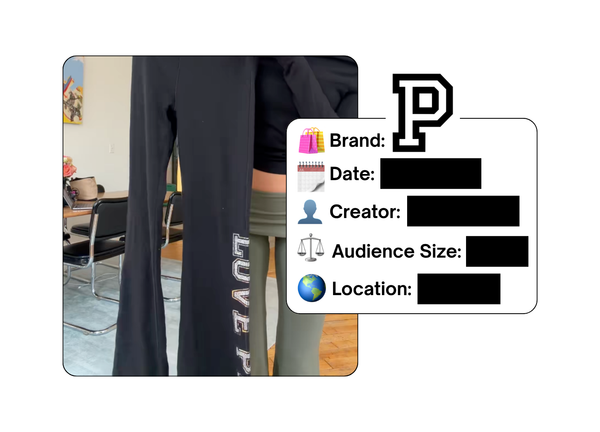 Spotted: VS Pink in a new paid collab
