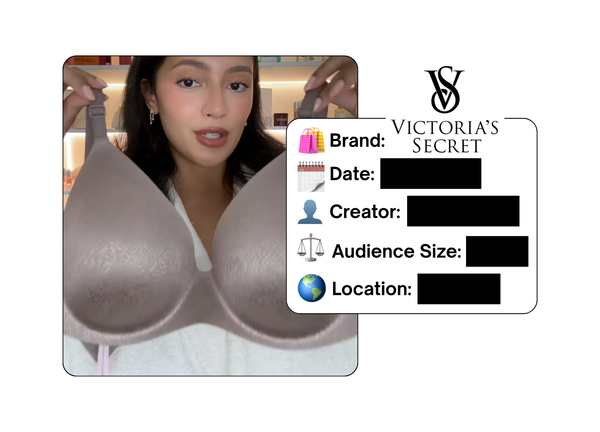 Spotted: Victoria’s Secret in a new paid collab
