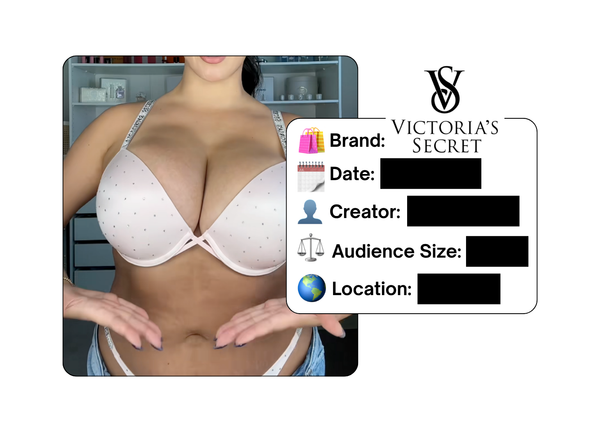 Spotted: Victoria’s Secret in a new paid collab