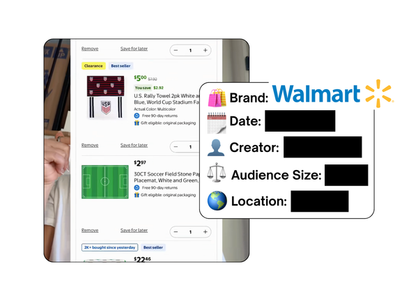 Spotted: Walmart in a new paid collab