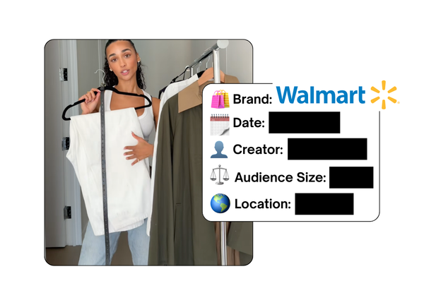 Spotted: Walmart in a new paid collab