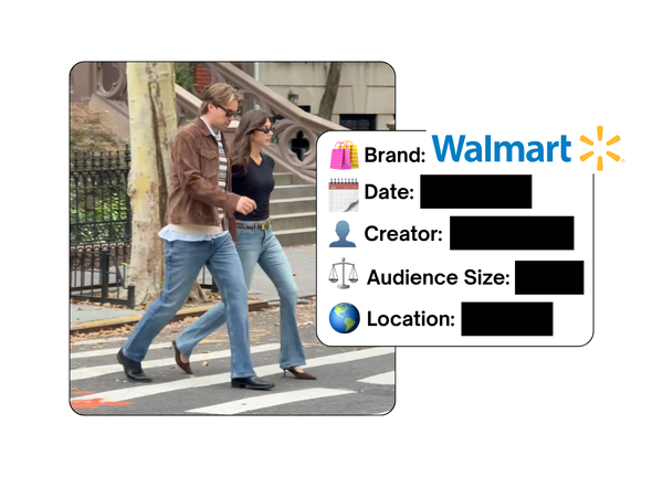 Spotted: Walmart in a new paid collab