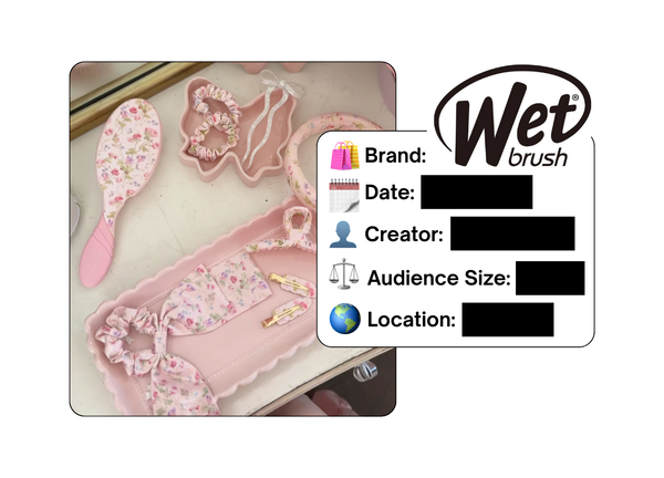 Spotted: Wet Brush in a new paid collab