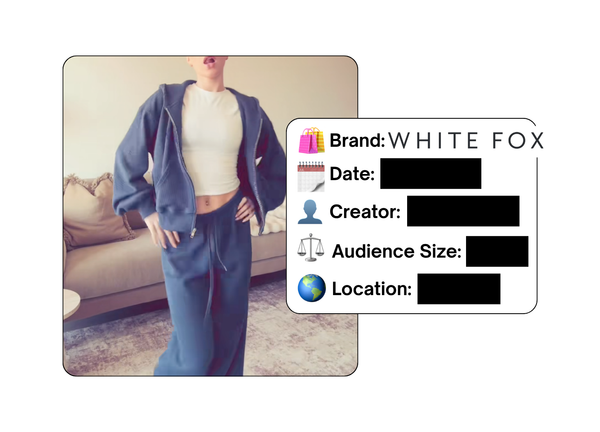 Spotted: White Fox Boutique in a new paid collab