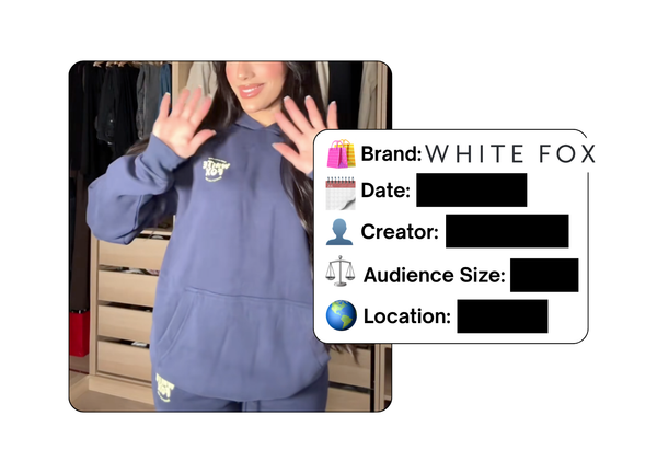 Spotted: White Fox Boutique in a new paid collab