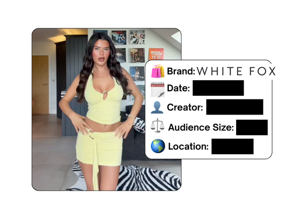 Spotted: White Fox Boutique in a new paid collab