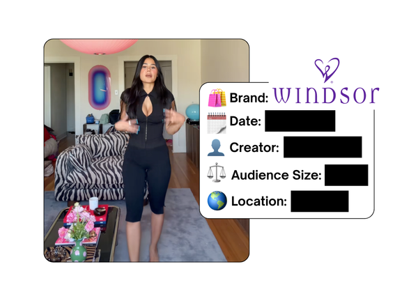 Spotted: Windsor in a new paid collab