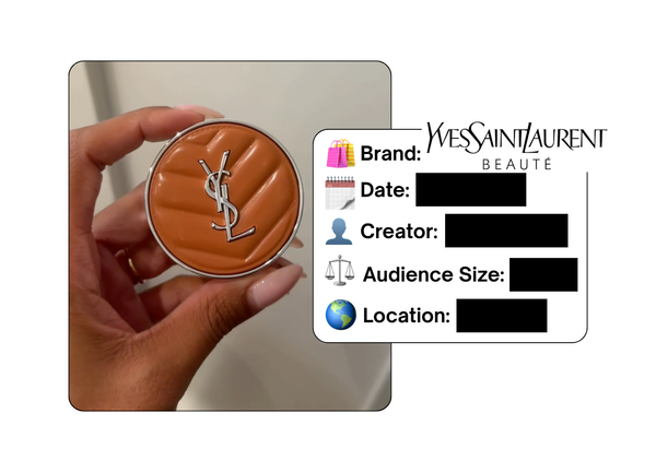 Spotted: YSL Beauty in a new paid collab