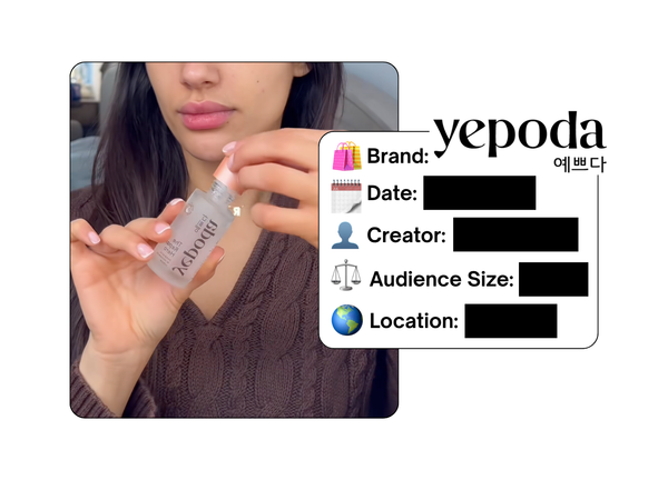 Spotted: Yepoda in a new paid collab