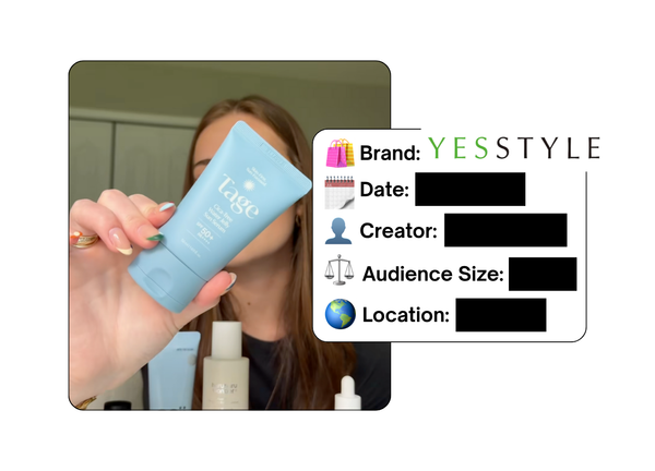 Spotted: YesStyle in a new paid collab
