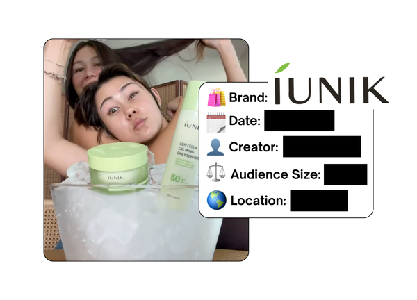 Spotted: iUNIK in a new paid collab
