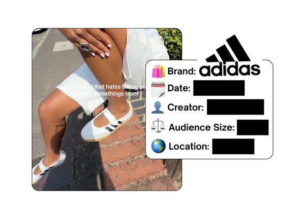 Spotted: Adidas in a new paid collab