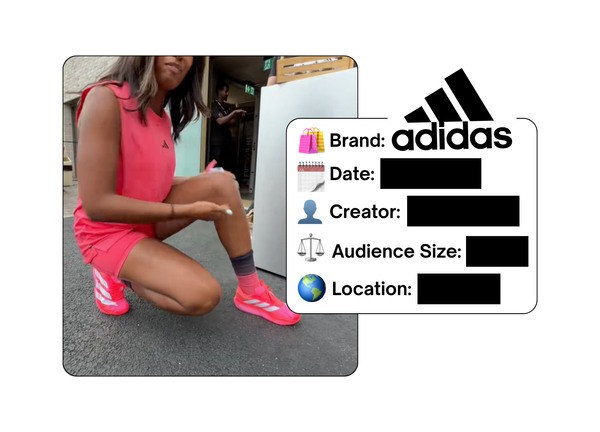 Spotted: Adidas in a new paid collab