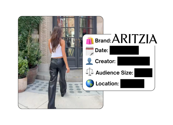 Spotted: Aritzia in a new paid collab