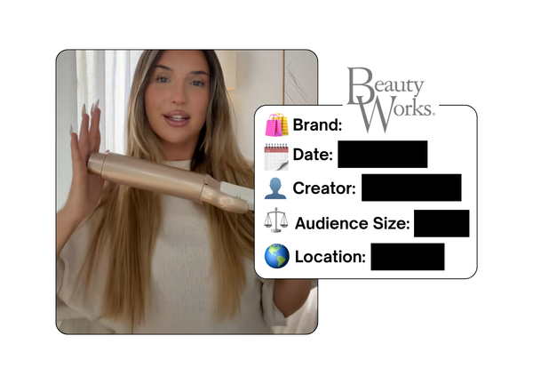 Spotted: Beauty Works in a new paid collab