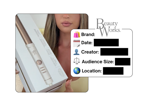 Spotted: Beauty Works in a new paid collab