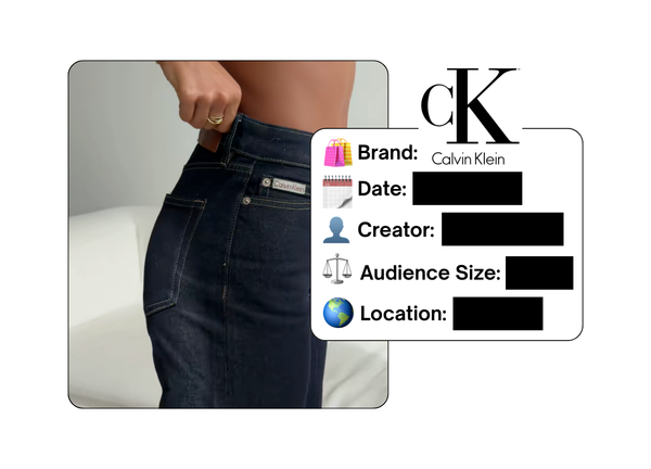 Spotted: Calvin Klein in a new paid collab