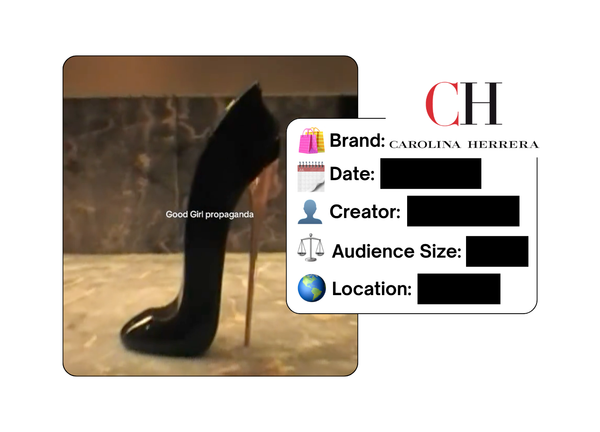 Spotted: Carolina Herrera in a new paid collab