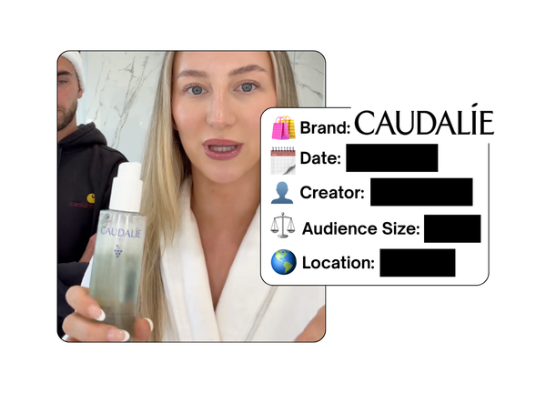 Spotted: Caudalie in a new paid collab