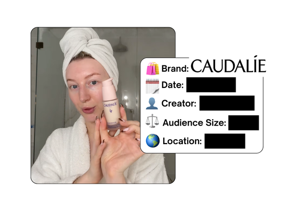 Spotted: Caudalie in a new paid collab