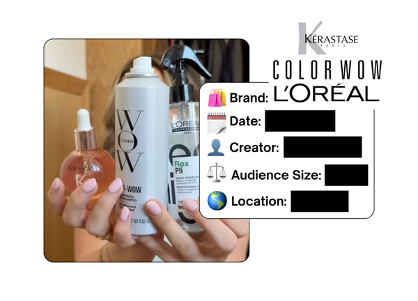 Spotted: Color Wow x L’Oreal x Kerastase in a new paid collab