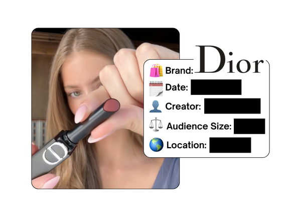 Spotted: Dior Beauty in a new paid collab