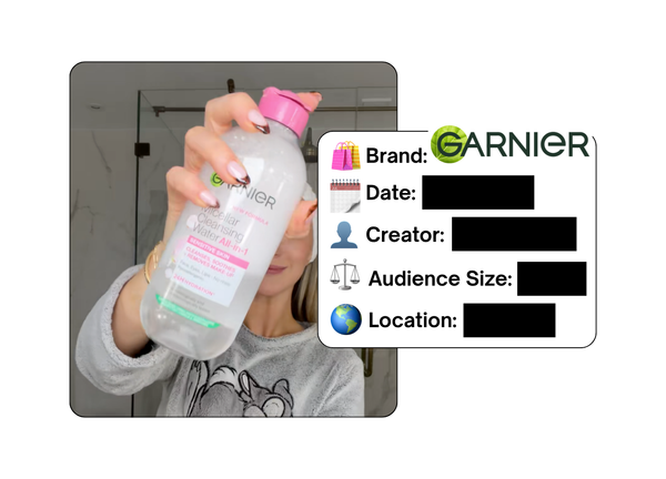 Spotted: Garnier in a new paid collab