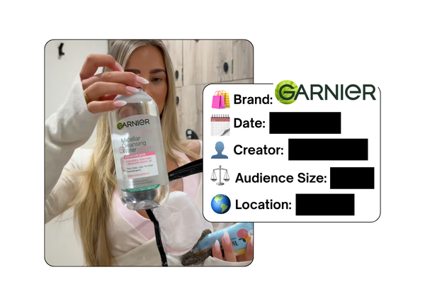 Spotted: Garnier in a new paid collab
