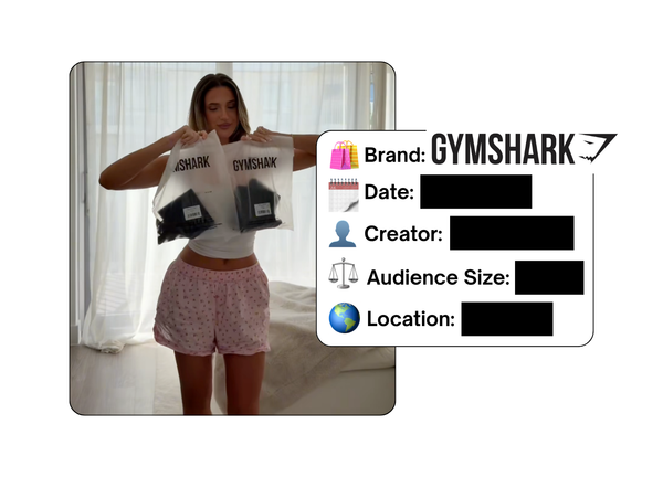 Spotted: Gymshark in a new paid collab