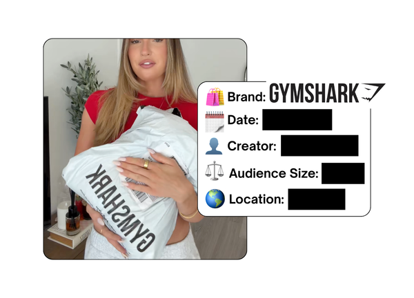 Spotted: Gymshark in a new paid collab