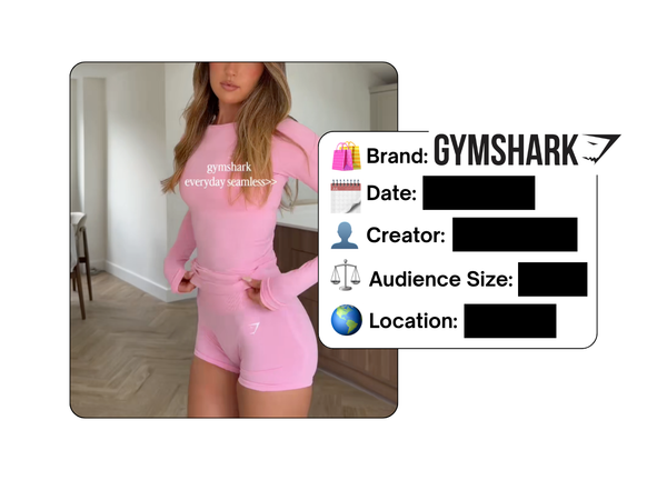 Spotted: Gymshark in a new paid collab