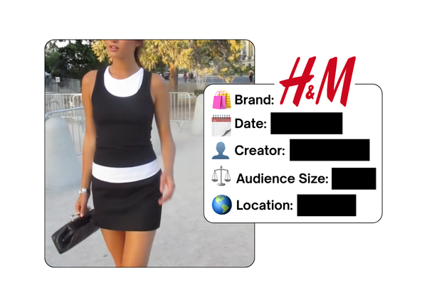 Spotted: H&M in a new paid collab