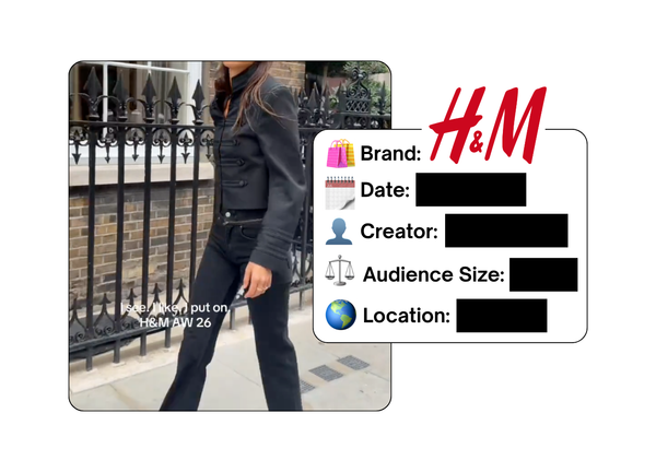 Spotted: H&M in a new paid collab