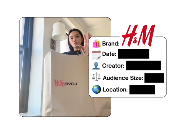 Spotted: H&M in a new paid collab