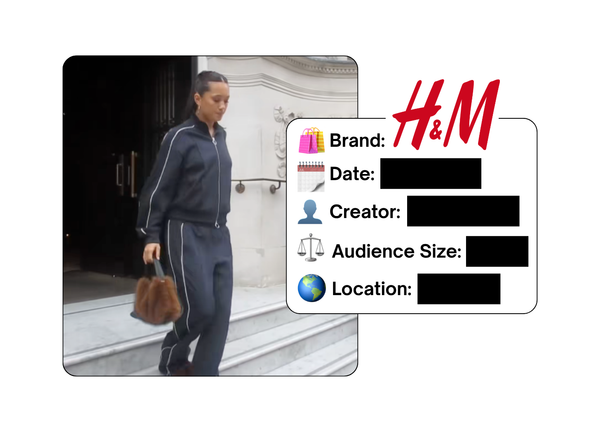 Spotted: H&M in a new paid collab