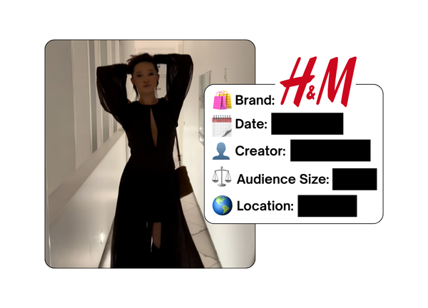 Spotted: H&M in a new paid collab