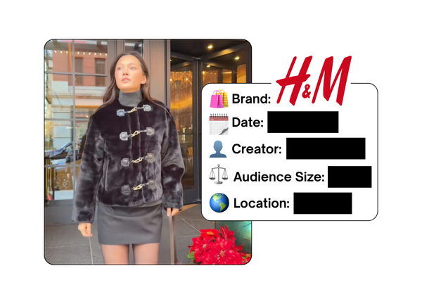 Spotted: H&M in a new paid collab